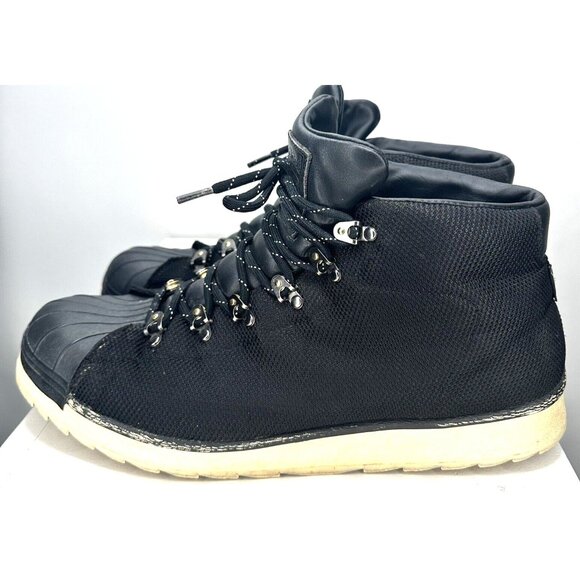Adidas Mens Shoes Pro Model GTX Gore-Tex Boot Outdoor Waterproof Black Size 13 - Picture 3 of 14